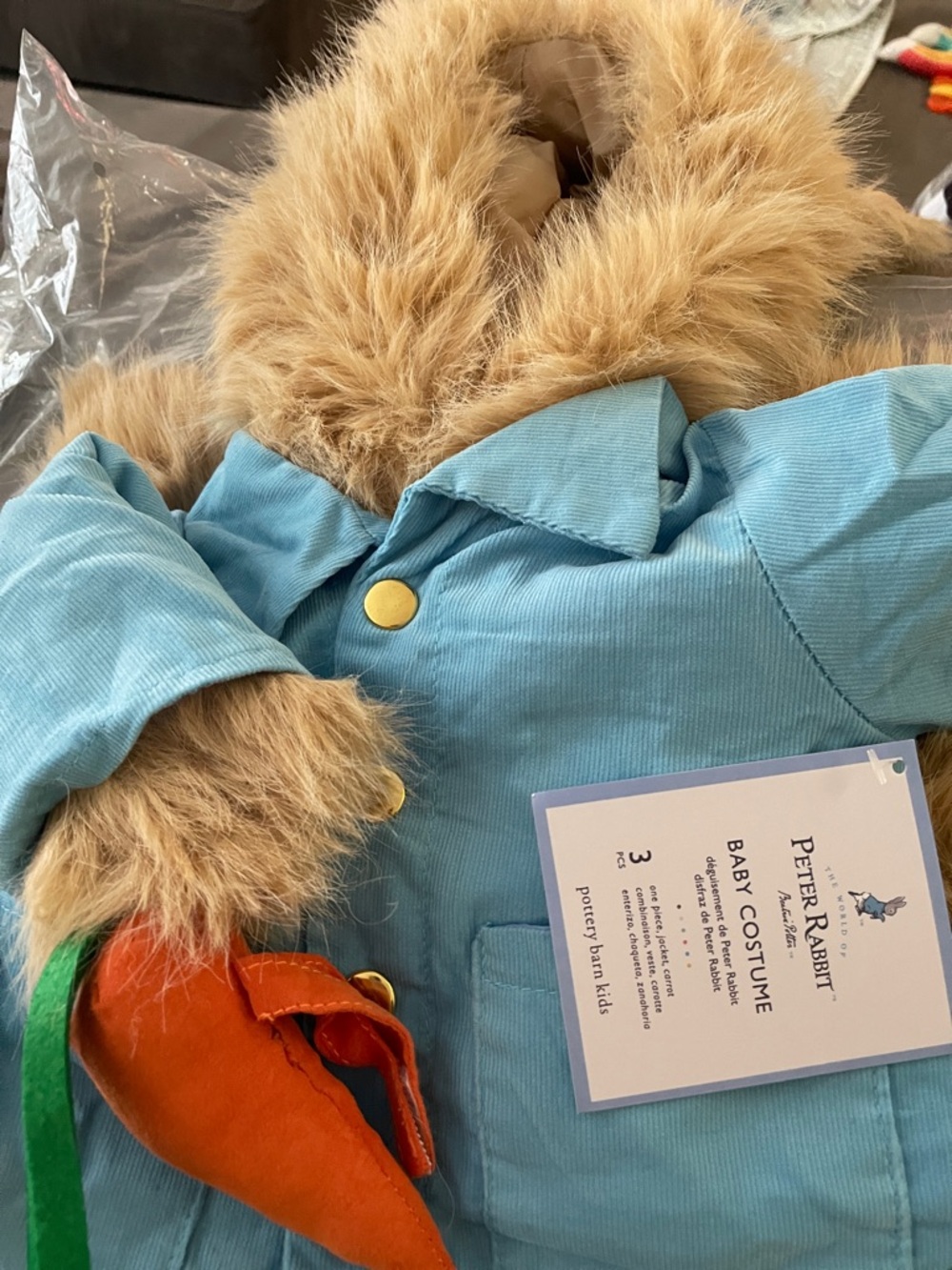 Peter Rabbit Costume - Picture 3 of 4